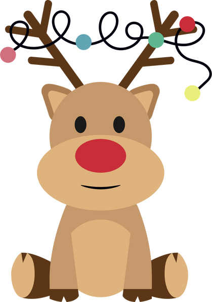Cute Christmas Elk